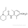 Ropivacaina cloridrato CAS 132112-35-7